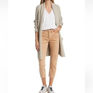 Rag & Bone Maya High-Rise Ankle Slim Jeans in Timeless Brown